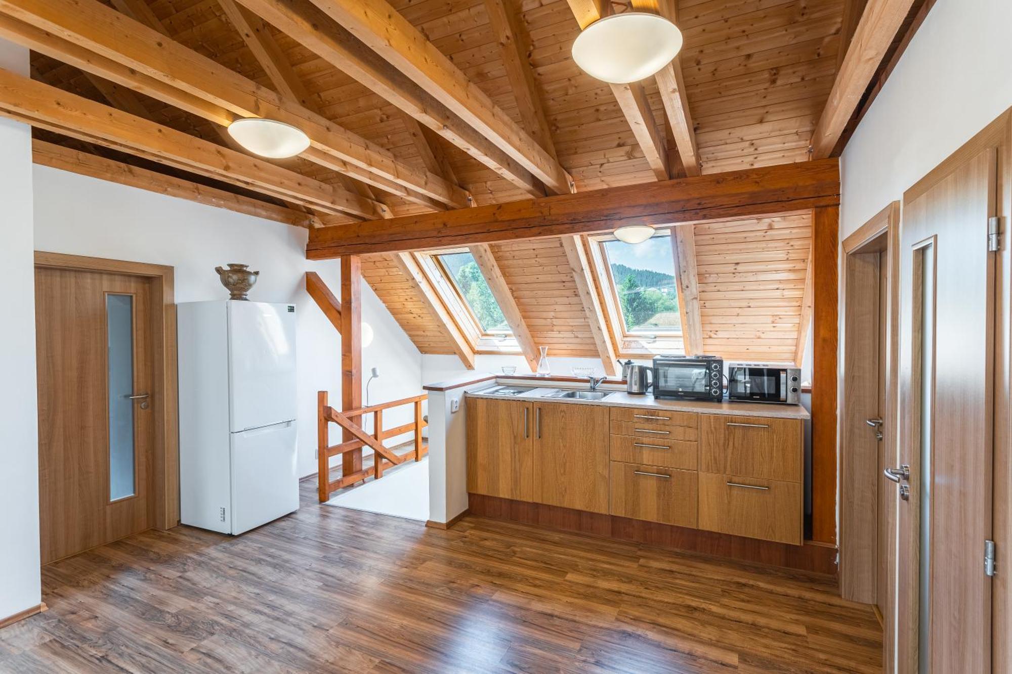 Klinovec 129 Apartment Loucna pod Klinovcem Luaran gambar