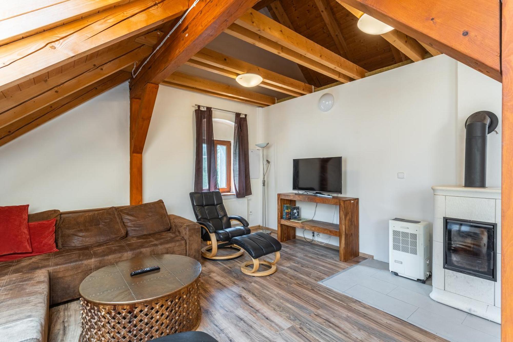 Klinovec 129 Apartment Loucna pod Klinovcem Luaran gambar